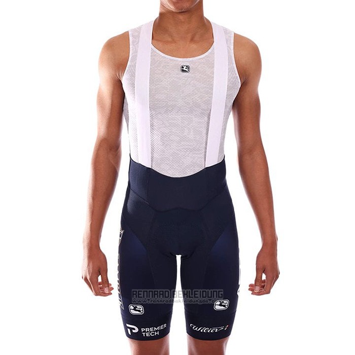 2021 Fahrradbekleidung Astana Champion Spanien Trikot Kurzarm und Tragerhose